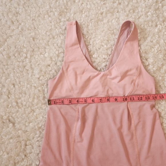 Lululemon Hustle & Bustle Tame Me Tank Top Pink Coral Peach Sz 6 Gorpcore Y2K - Picture 6 of 8